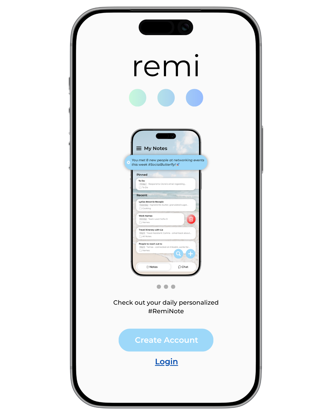 Login Screen — Canva Mockup